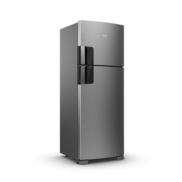 Heladera Consul CRM53 455 Litros Inox Frío Seco Inverter 2 puertas con Panel Touch - 220V - 13161