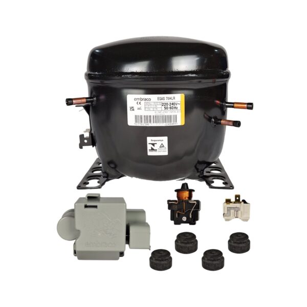 Repuesto Consul - Compressor 1/5 220/50-60HZ R134A EGAS70HLR - 11228